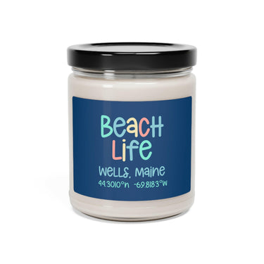 Beach Life Scented Soy Candle, Coastal Candles, 4 Scents